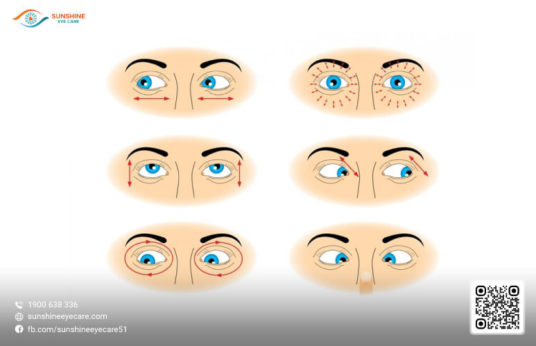 cách trị mỏi mắt nhức mắt