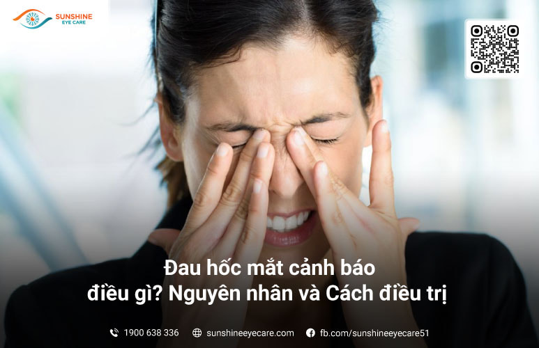 đau hốc mắt