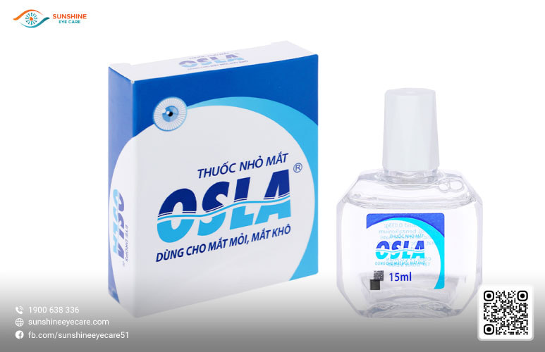 nhỏ mắt Osla lọ 15ml